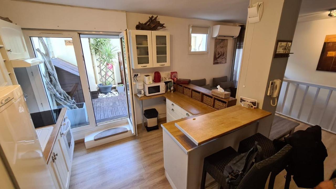 פאלאבה-לה-פלו Appartement Atypique En Duplex מראה חיצוני תמונה